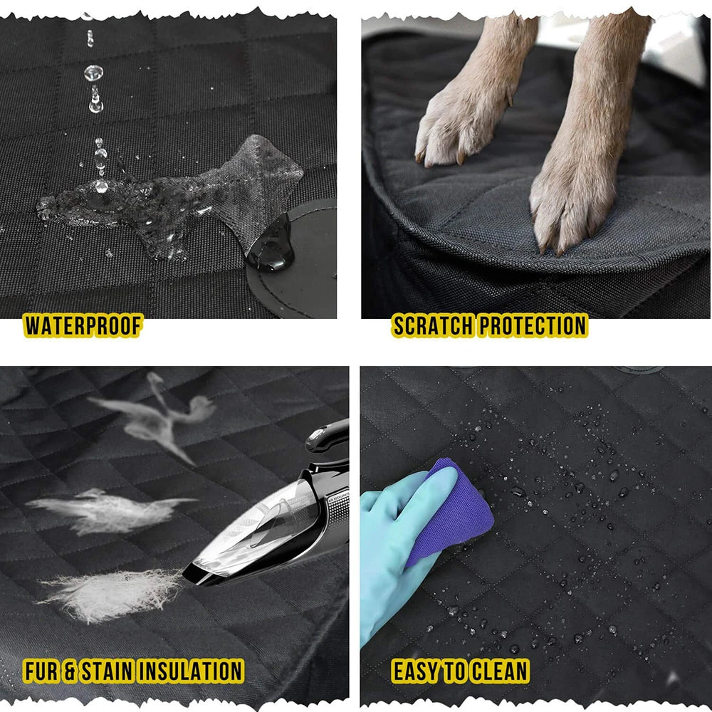 Dog Car Seat Covers 100% Waterproof Pet Cat Dog Carrier Mat Seat Cover for Cars Trucks and SUV Front Seat