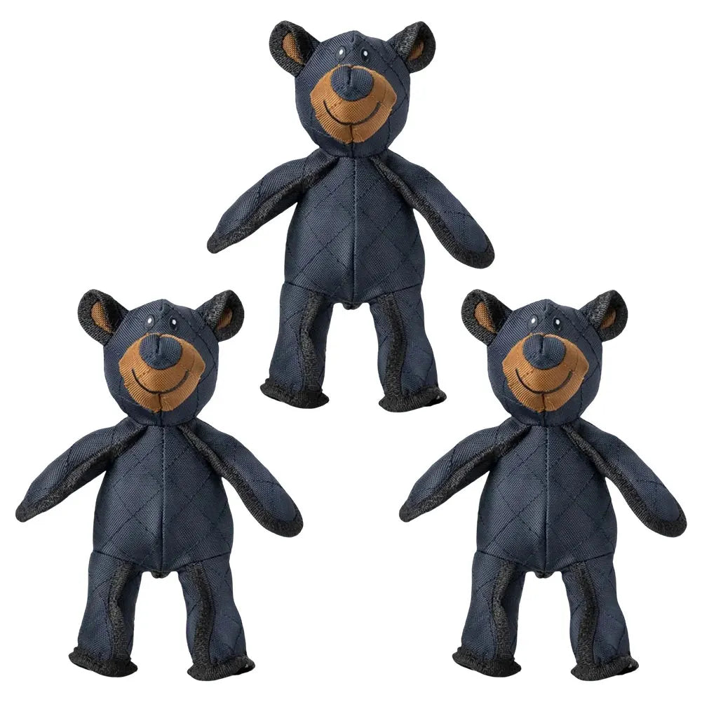 Mighty Bear Robust Bear Pet Soundmaking Toy Plush Interactive Dog Toy Grinding Cleaning Teeth Anti Bite Abreact Plaything Bear