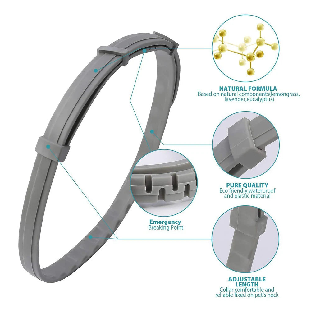 1-3Pcs Dog Calming Pheromone Collars Cats Relieve Anxiety Adjustable Comfortable Collar For Puppy Kitten Large Dog Accessories