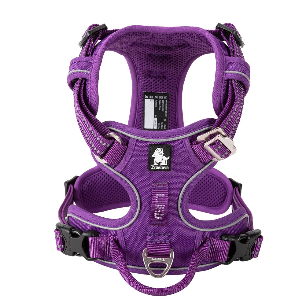 Winhyepet Training Dog Vest Pet Reflectiv Light Nylon Padding Dog service Harness Protective Clothes For Small Meduim Large