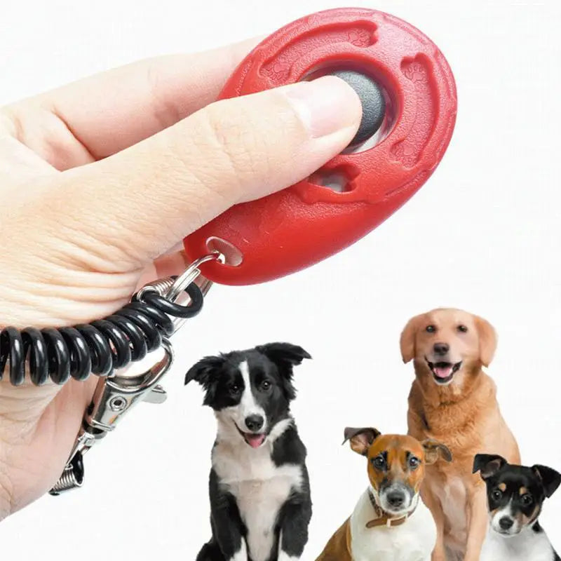 New Training Clicker Dog Training Clicker Pet Cat Dog Click Trainer GXLYP03