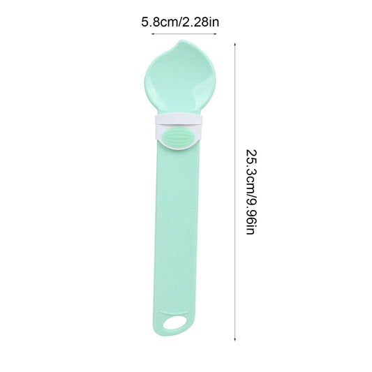 Pets Wet Treat Dispenser Cat Feeding Supplies 2 In 1 Cat Treat Spoon Squeeze Cat Strip Feeder For Cats Kitten Pets Dogs