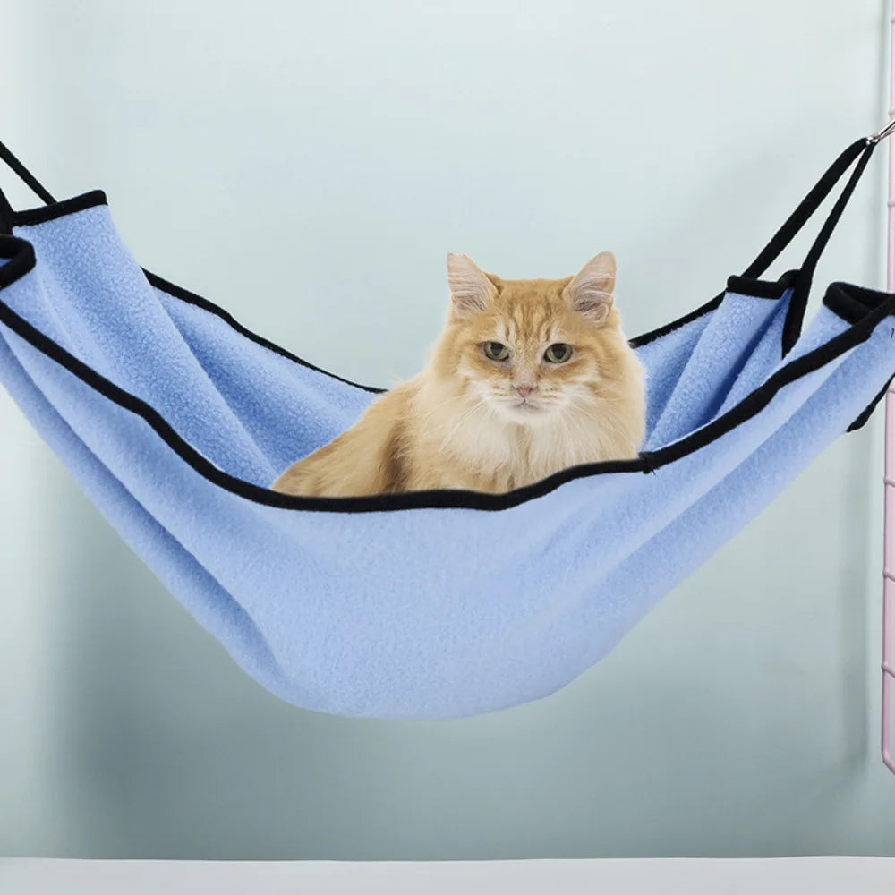 Comfortable Cat's Hammock Litter Cat's Hanging Large Bed Breathable Cage Cat's Beds Portable Pet SuppliesBright Cat House