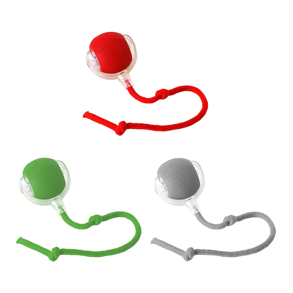 2PC/1PC Cat Interactive Ball Toys Automatic Rolling Ball Rechargeable Self Rotating Ball Fast Rolling Ball for Indoor Cat Kitten