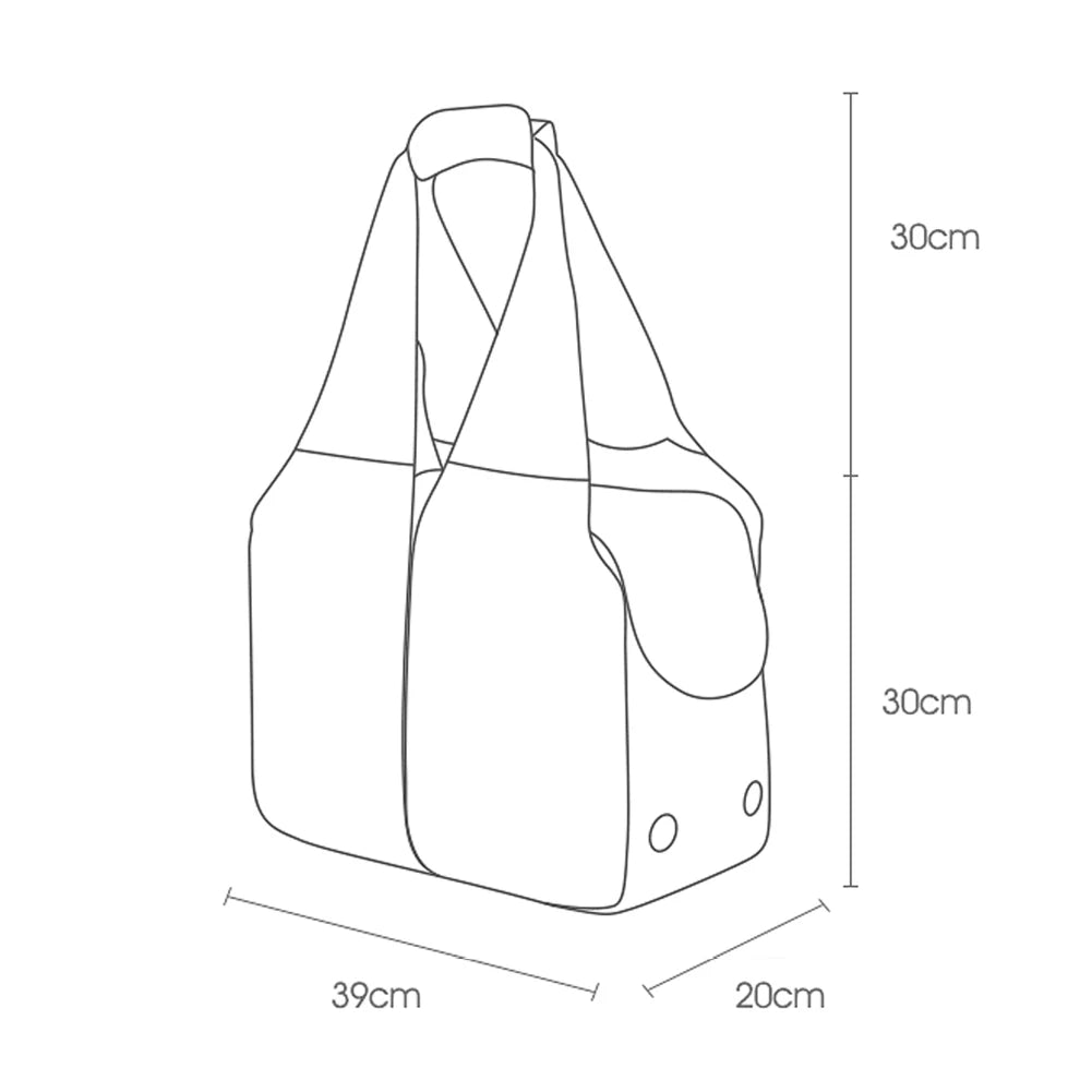 Breathable Cat Carrier Bag Cats Transporter Bag Portable Puppy Shoulder Bags Travel Pet Carrier for Cat Dog Pets Handbag