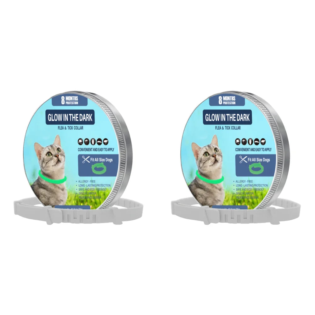 1-3Pcs Dog Calming Pheromone Collars Cats Relieve Anxiety Adjustable Comfortable Collar For Puppy Kitten Large Dog Accessories