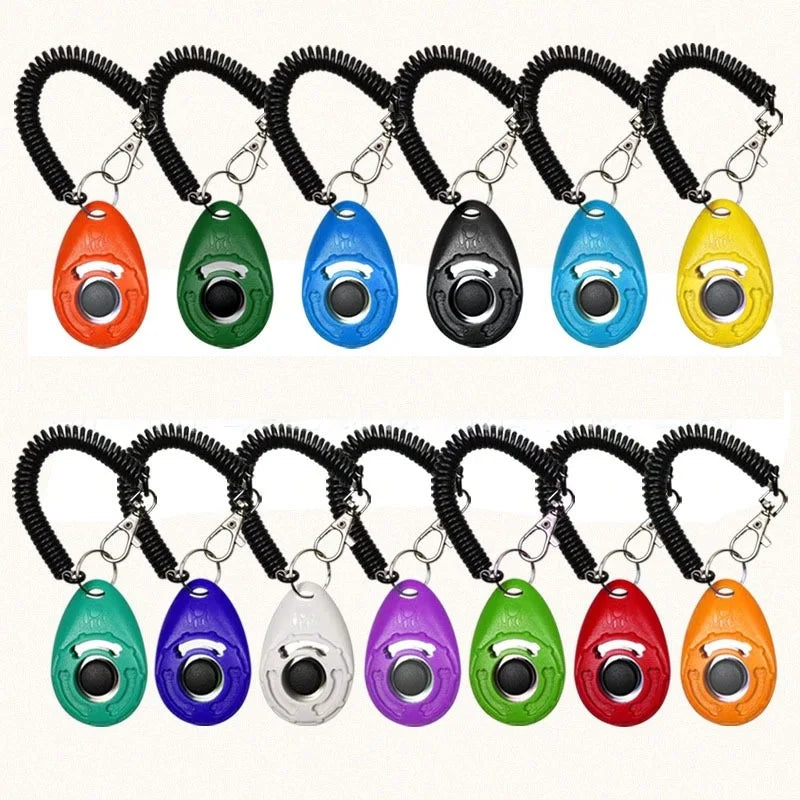 New Training Clicker Dog Training Clicker Pet Cat Dog Click Trainer GXLYP03
