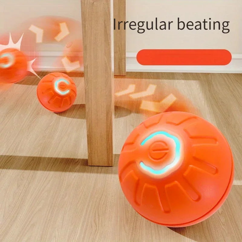 1-10PCS Smart Dog Toy Ball Electronic Interactive Pet Toy Moving Ball USB Automatic Moving Bounce Suitable for Puppy Gift