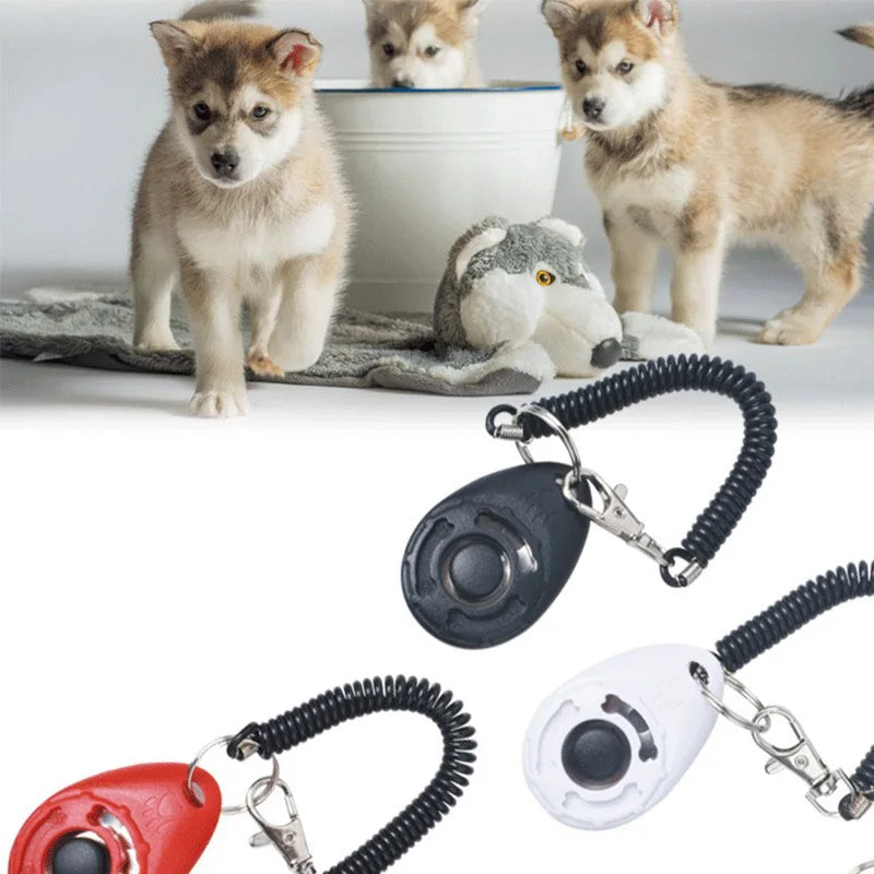 New Training Clicker Dog Training Clicker Pet Cat Dog Click Trainer GXLYP03