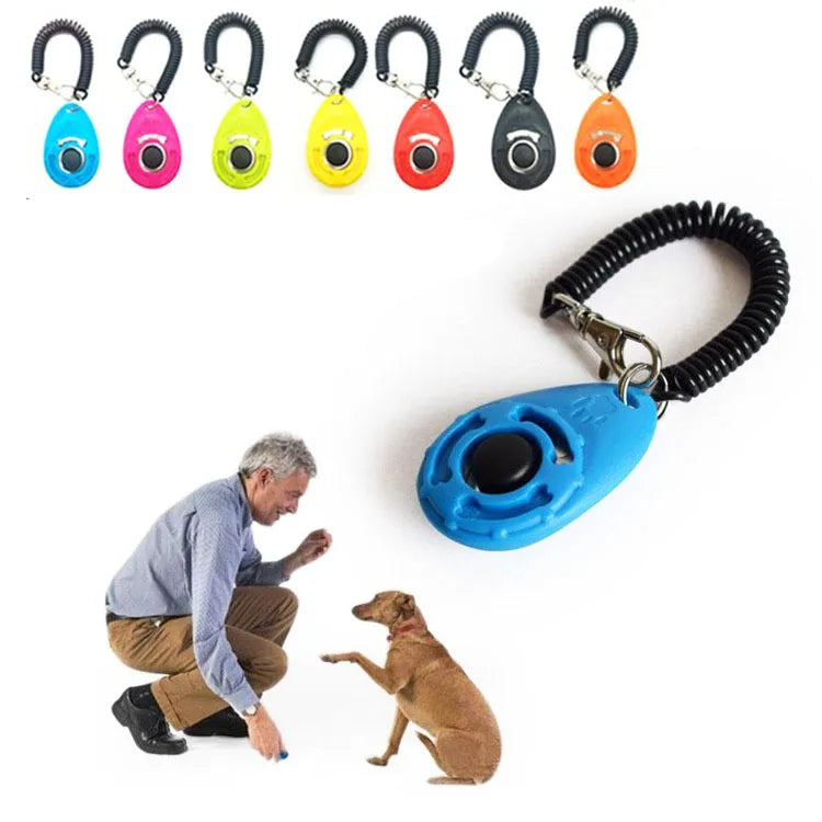New Training Clicker Dog Training Clicker Pet Cat Dog Click Trainer GXLYP03