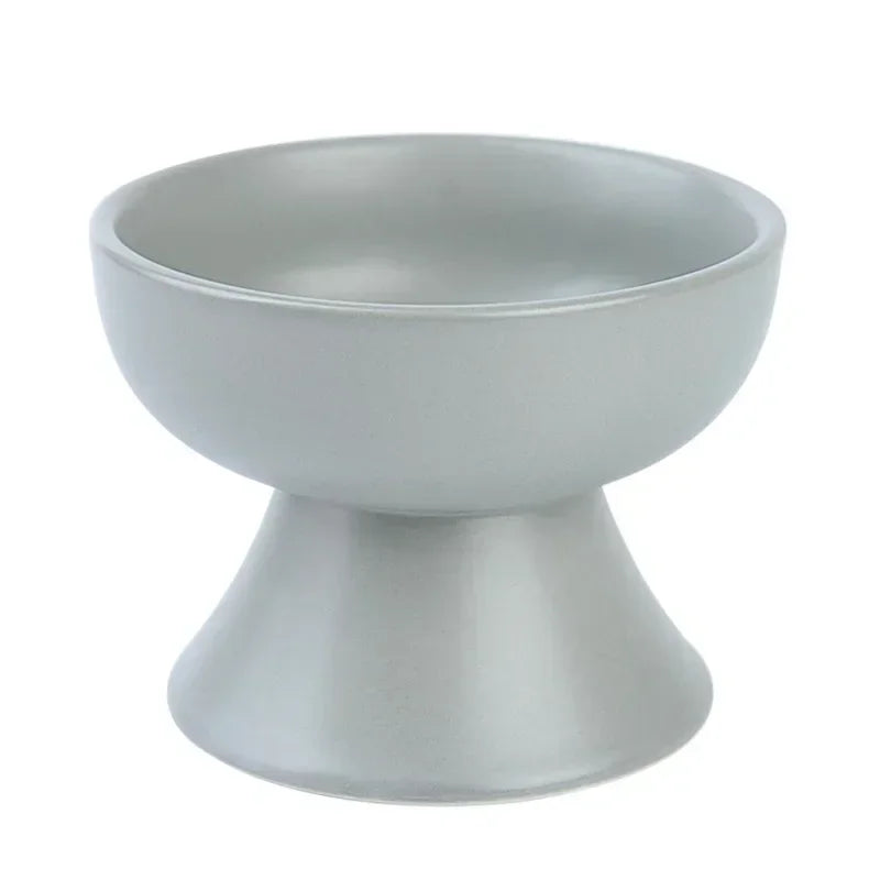 Food Bowl Food Cat Protect Spine Anti Elevated Pet's Flat Cat Pet Vomiting, Faced for Ceramic Small Cats, Bowls, Dogs, Bowl