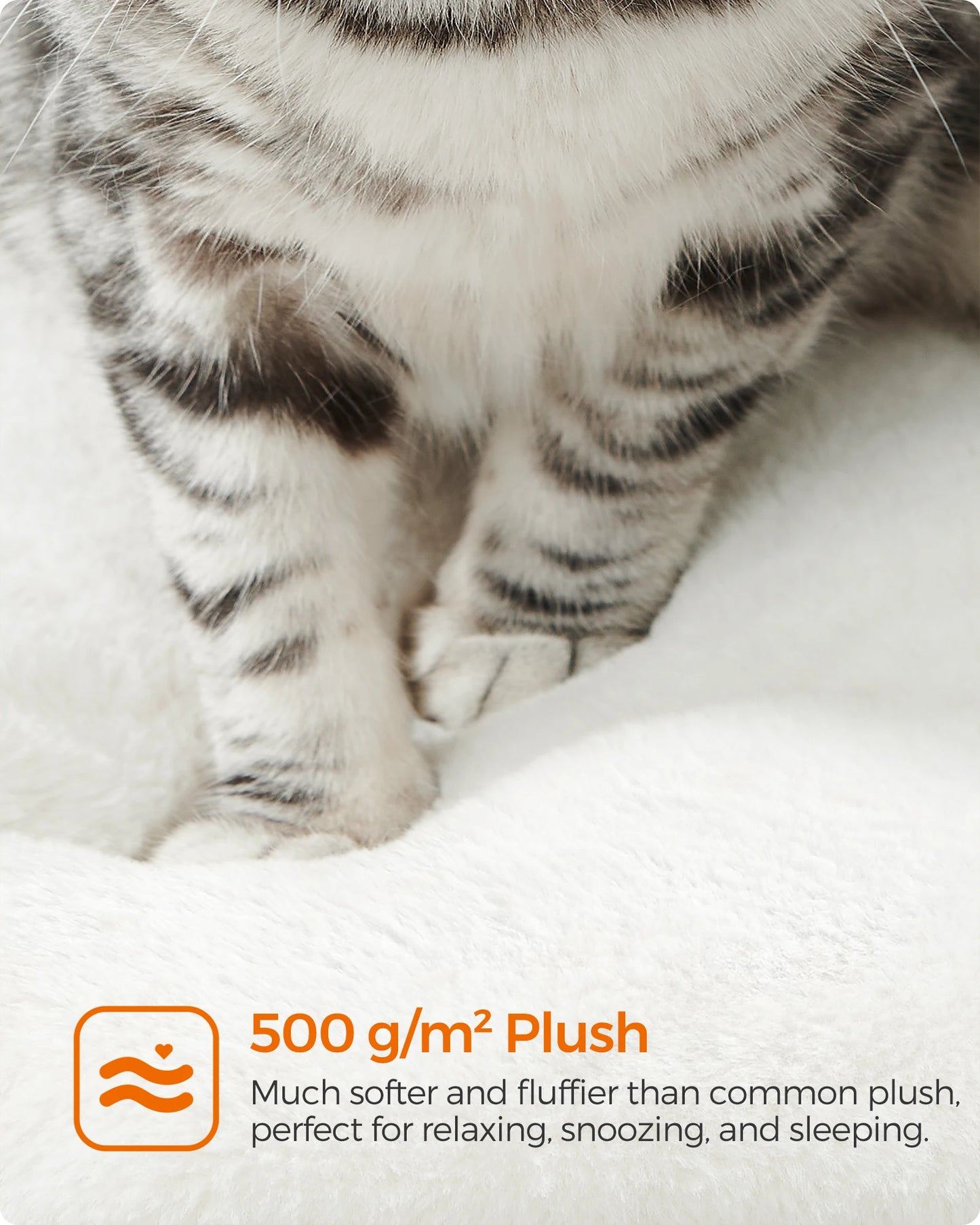 Feandrea Cat Tree, 54.3-Inch Modern Cat Tower for Indoor Cats, Multi-Level Cat Condo, Ultra-Soft Plush, Scratching Posts