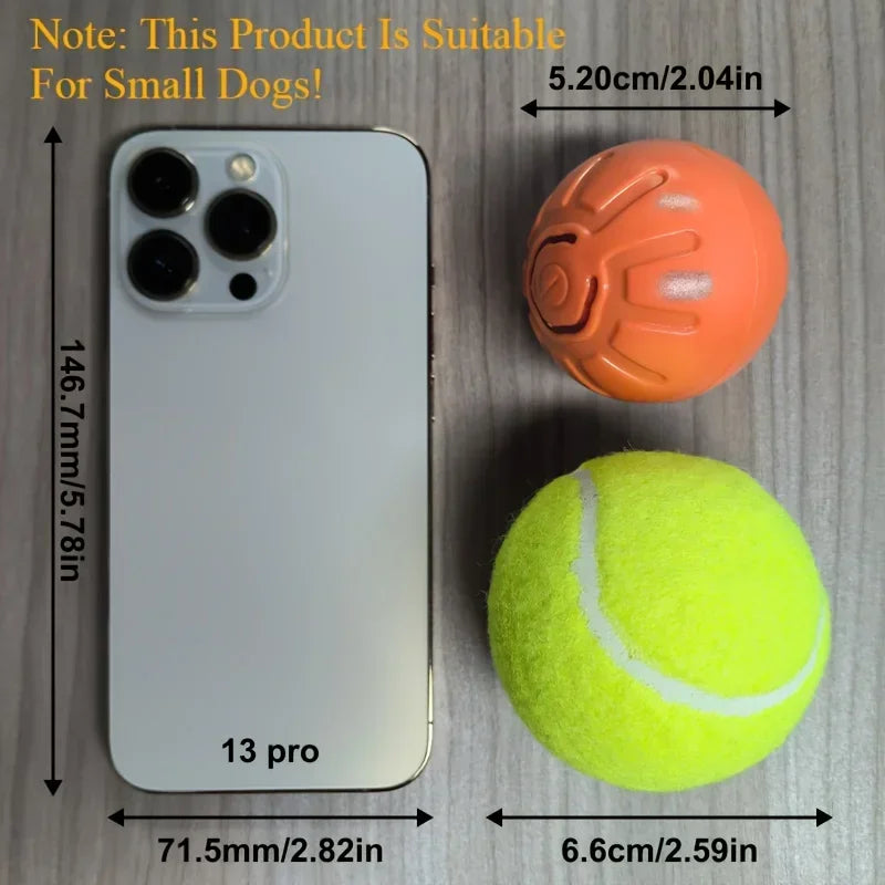 1-10PCS Smart Dog Toy Ball Electronic Interactive Pet Toy Moving Ball USB Automatic Moving Bounce Suitable for Puppy Gift