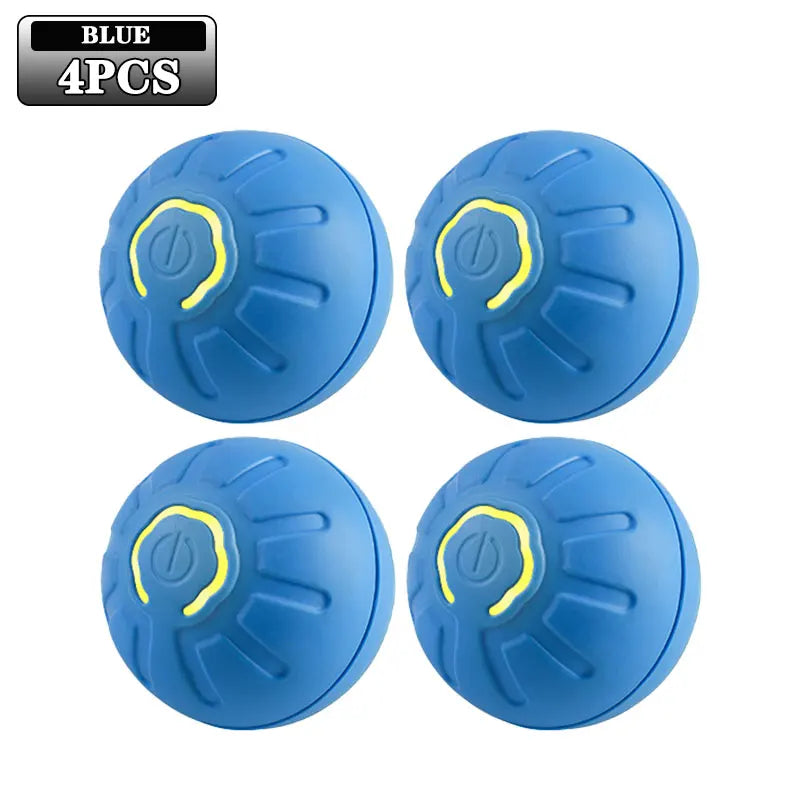 1-10PCS Smart Dog Toy Ball Electronic Interactive Pet Toy Moving Ball USB Automatic Moving Bounce Suitable for Puppy Gift