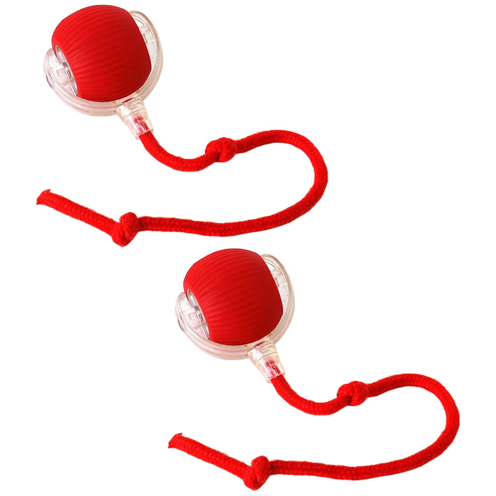 2PC/1PC Cat Interactive Ball Toys Automatic Rolling Ball Rechargeable Self Rotating Ball Fast Rolling Ball for Indoor Cat Kitten