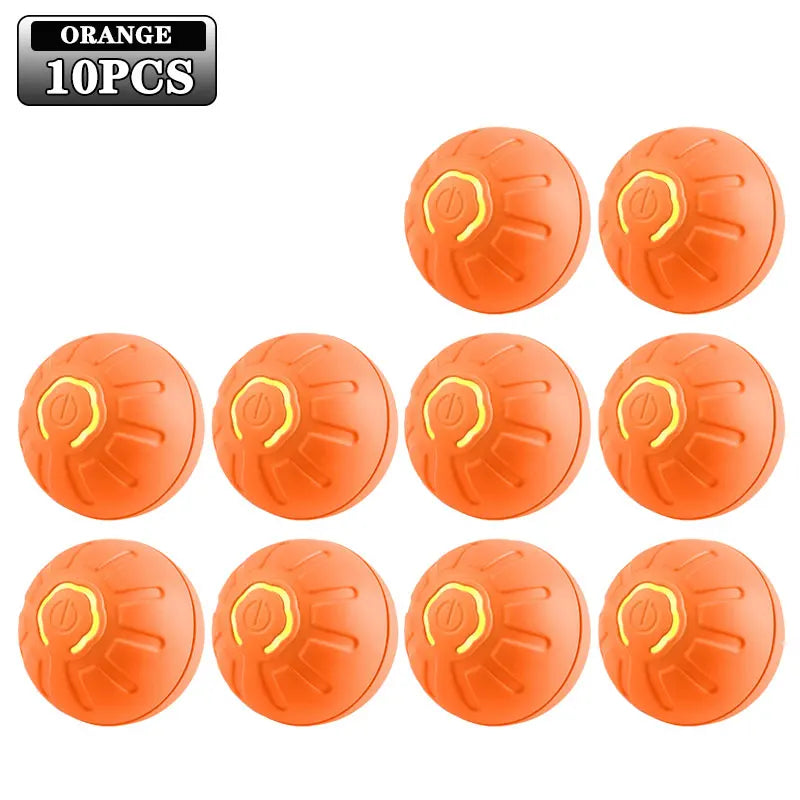 1-10PCS Smart Dog Toy Ball Electronic Interactive Pet Toy Moving Ball USB Automatic Moving Bounce Suitable for Puppy Gift