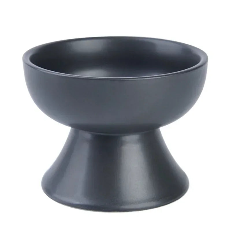 Food Bowl Food Cat Protect Spine Anti Elevated Pet's Flat Cat Pet Vomiting, Faced for Ceramic Small Cats, Bowls, Dogs, Bowl